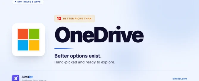 Best alternatives to OneDrive — Software & Apps | Similist