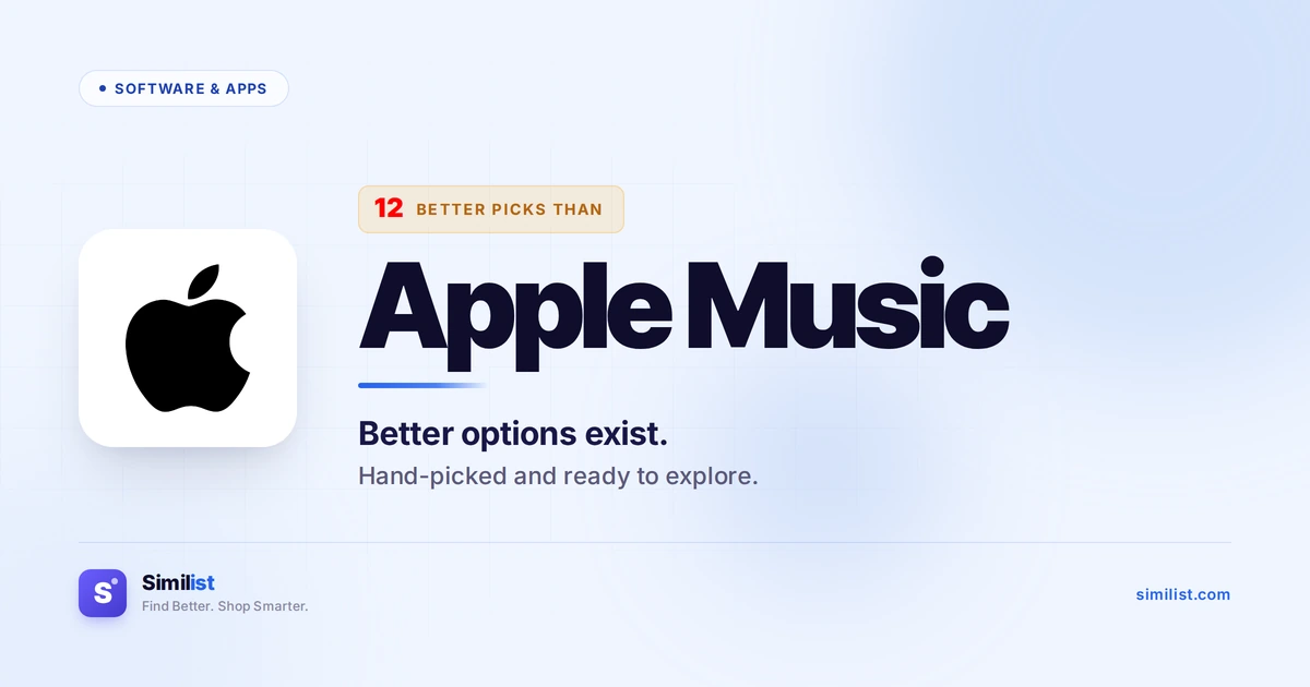 Best alternatives to Apple Music — Software & Apps | Similist