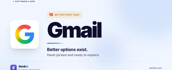 Best alternatives to Gmail — Software & Apps | Similist