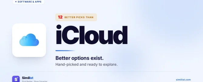 Best alternatives to iCloud — Software & Apps | Similist
