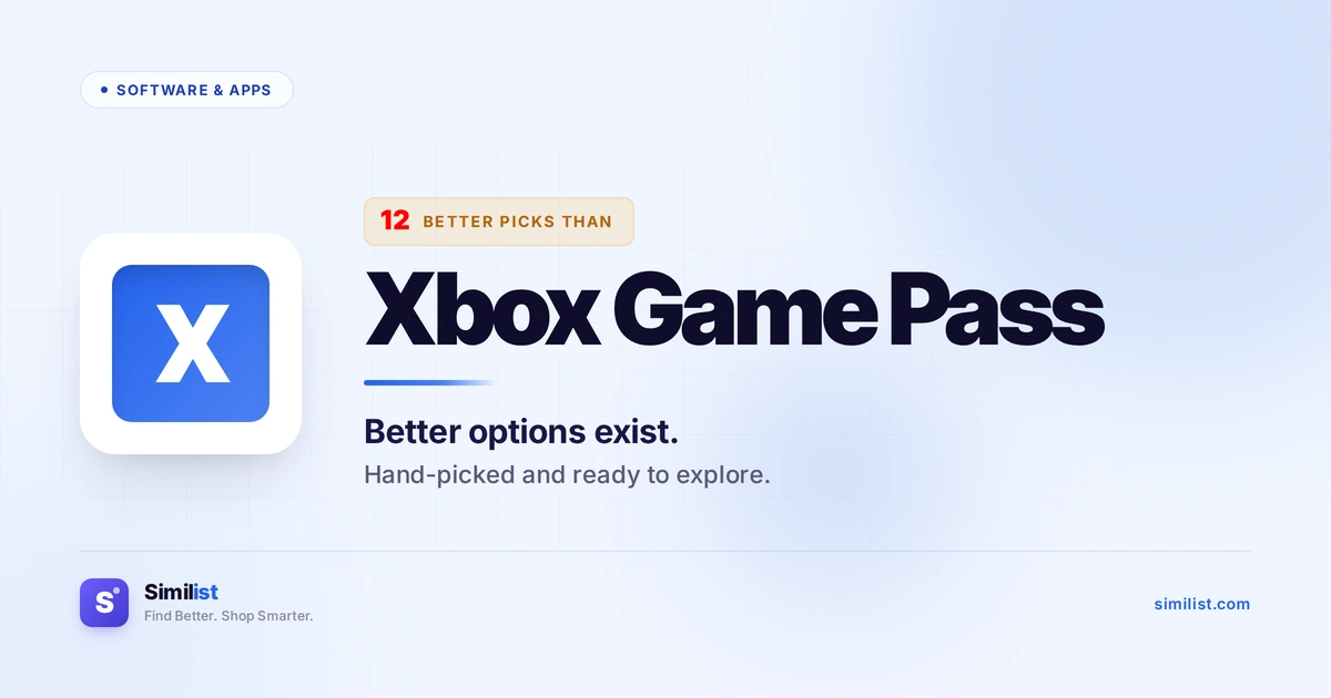 Best alternatives to Xbox Game Pass — Software & Apps | Similist