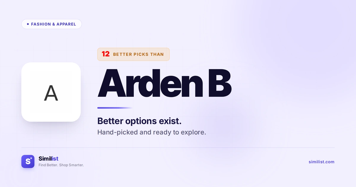 Best alternatives to Arden B — Fashion & Apparel | Similist