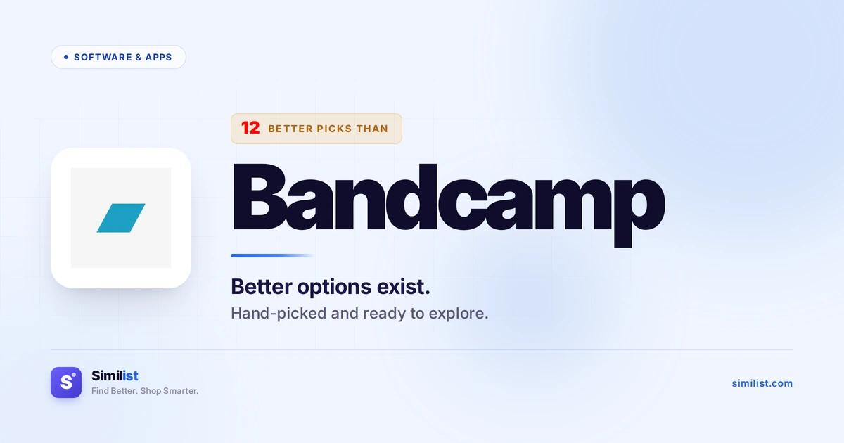 Best alternatives to Bandcamp — Software & Apps | Similist