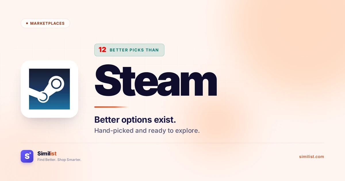 Best alternatives to Steam — Marketplaces | Similist