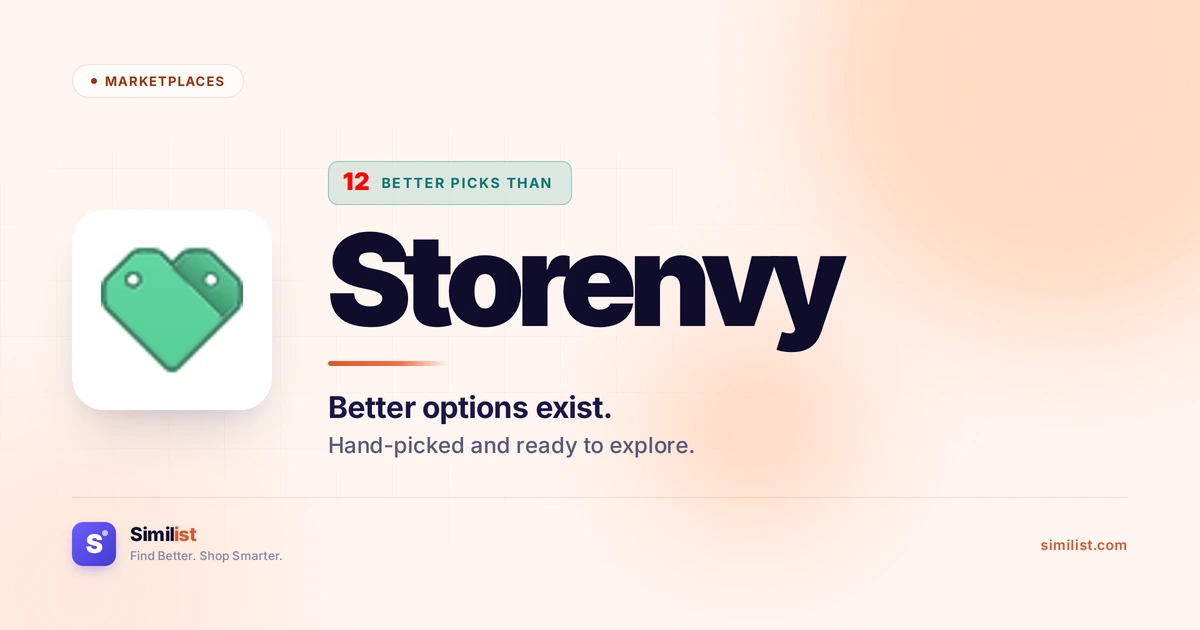 Best alternatives to Storenvy — Marketplaces | Similist