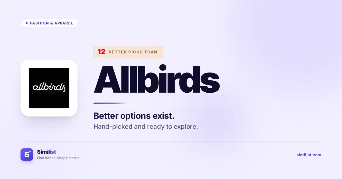 Best alternatives to Allbirds — Fashion & Apparel | Similist