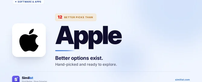Best alternatives to Apple — Software & Apps | Similist