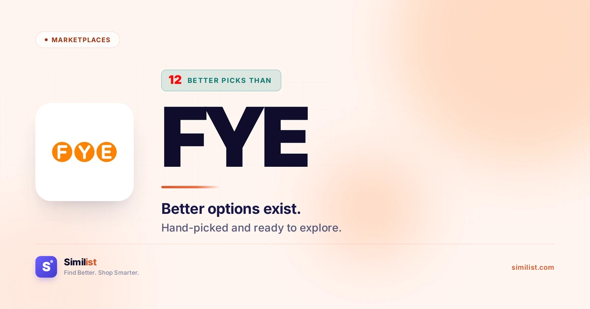 Best alternatives to FYE — Marketplaces | Similist
