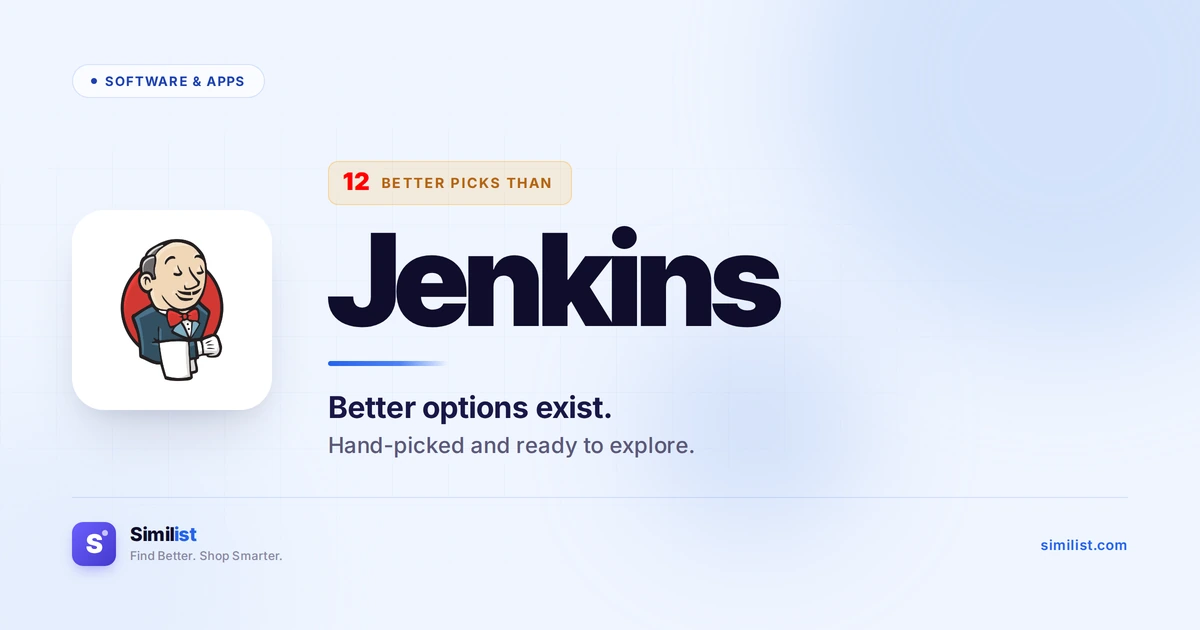 Best alternatives to Jenkins — Software & Apps | Similist