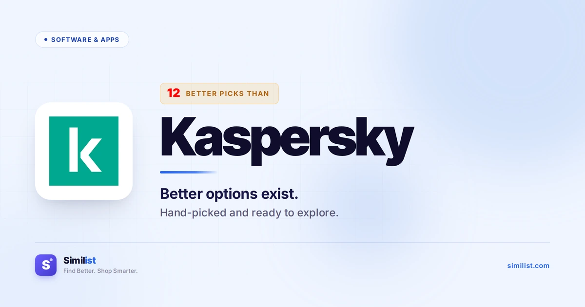 Best alternatives to Kaspersky — Software & Apps | Similist