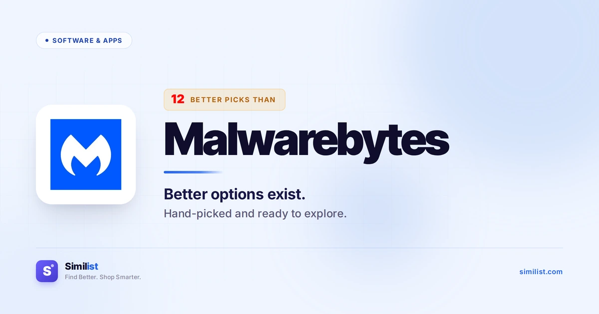 Best alternatives to Malwarebytes — Software & Apps | Similist