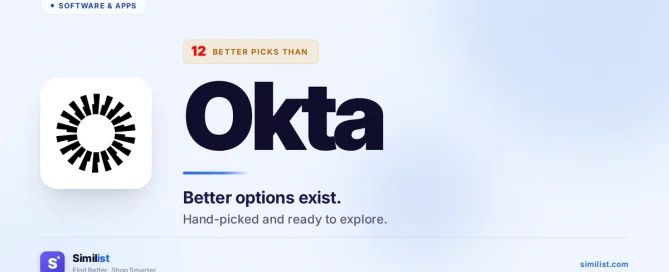 Best alternatives to Okta — Software & Apps | Similist