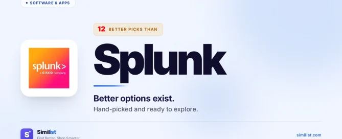 Best alternatives to Splunk — Software & Apps | Similist