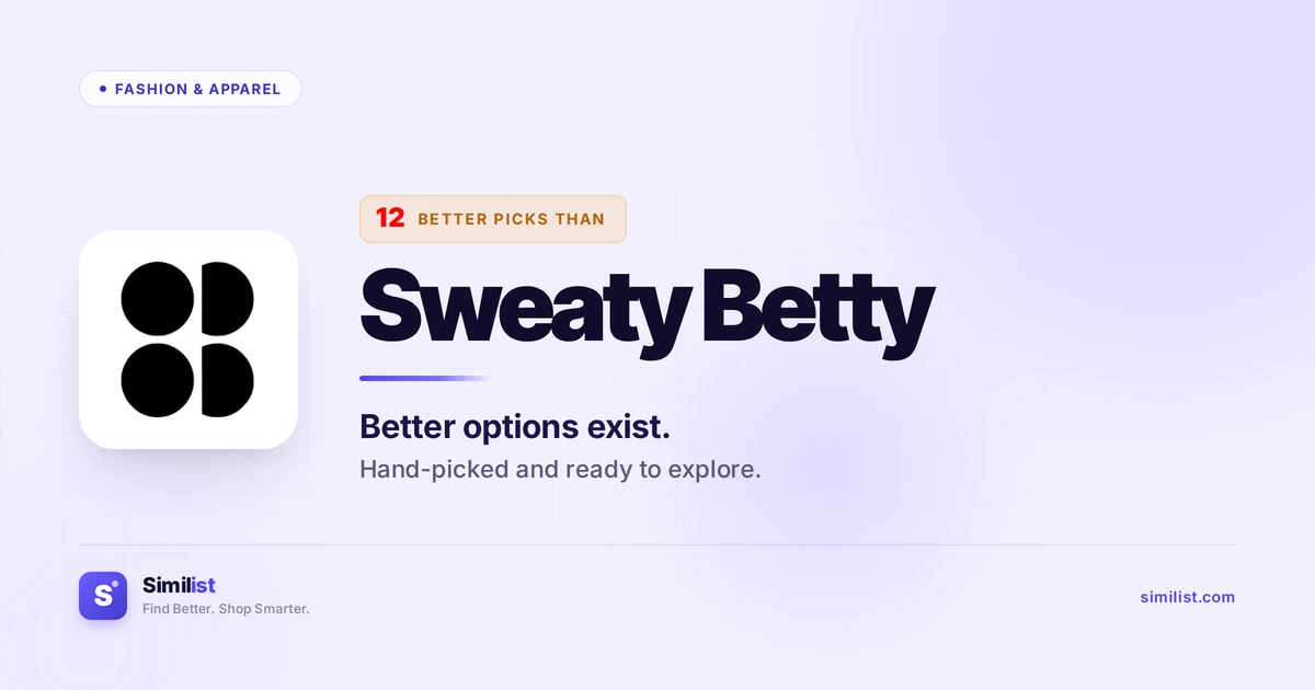 Best alternatives to Sweaty Betty — Fashion & Apparel | Similist